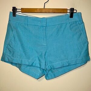 Women’s J. Crew blue classic pocket shorts size 2 vacation beach cruise